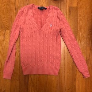 Pink Ralph Lauren sweater